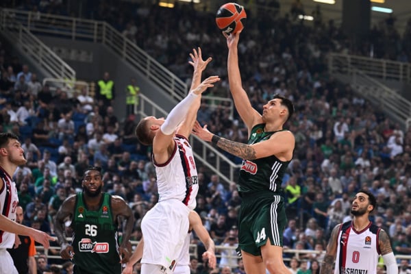 Euroleague: Με Λεσόρ, Μήτογλου κι από κοντά τον Σλούκα ο Παναθηναϊκός πήρε 95-81 την Μπασκόνια