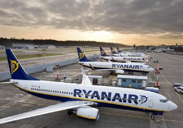 Ryanair: Πέντε νέα δρομολόγια από Φρανκφούρτη προς Ελλάδα