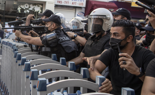 TURKEY KURDS SURUC EXPLOSION PROTEST ISTANBUL, Τουρκία