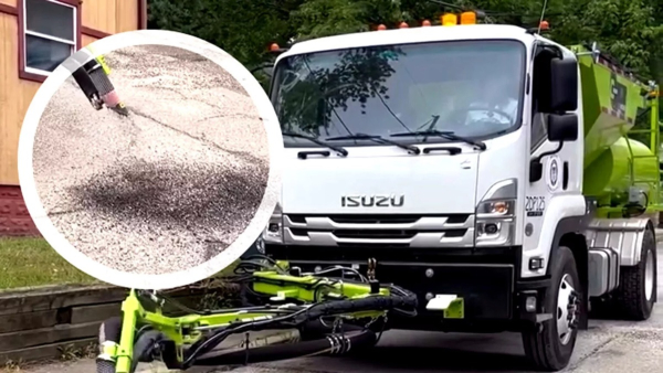 Νέα τεχνολογία κλείνει τις λακκούβες σε χρόνο ρεκόρ