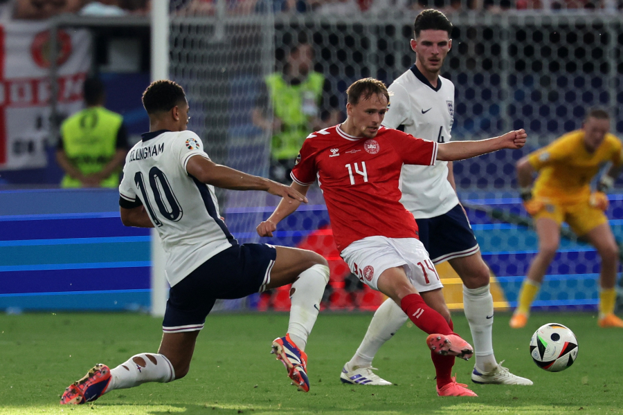 Εuro 2024 Δανία - Αγγλία: Όλα ανοιχτά στον όμιλο μετά το 1-1