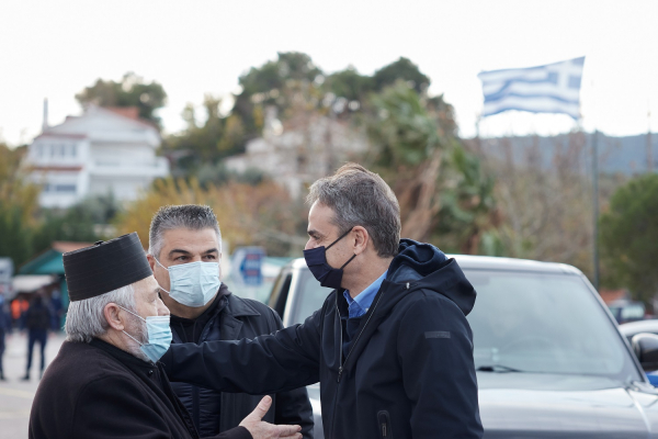 Στην Βόρεια Εύβοια ο Κυριάκος Μητσοτάκης, «να χτιστεί το μέλλον της σε πολύ καλύτερες βάσεις»