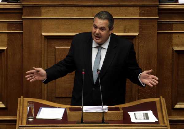 Καμμένος: Μήνυμα ενότητας σε όσους επιβουλεύονται την εθνική κυριαρχία της χώρας