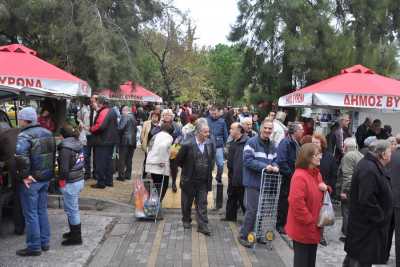 Χωριό Παραγωγών την Κυριακή 10 Ιανουαρίου στο Βύρωνα