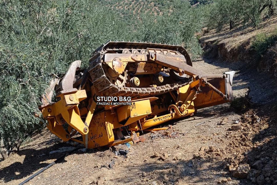 Αργολίδα: Νεκρός 66χρονος, τον καταπλάκωσε χωματουργικό μηχάνημα