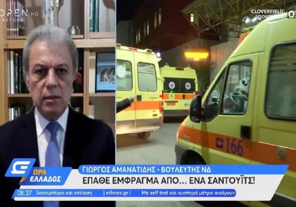 Γιώργος Αμανατίδης: Έπαθε έμφραγμα εξαιτίας ενός σάντουιτς (βίντεο)