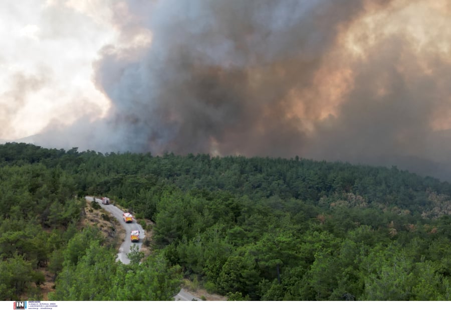 Απελπιστική η κατάσταση στον Έβρο: Καίγεται το μοναδικό ανέπαφο σημείο του δάσους της Δαδιάς