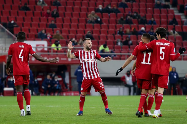 Super League 1: Σόου Ολυμπιακού και 5-1 τον Αστέρα Τρίπολης σε 45 λεπτά