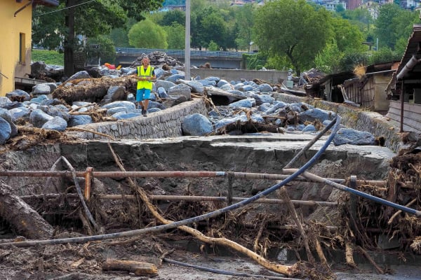 Ιταλία: Δυο νεκροί από το κύμα κακοκαιρίας