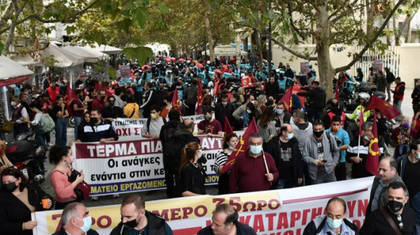 Απεργία στον Επισιτισμό – Τουρισμού: Κοινή μοτοπορεία των διανομέων efood και Wolt (βίντεο)